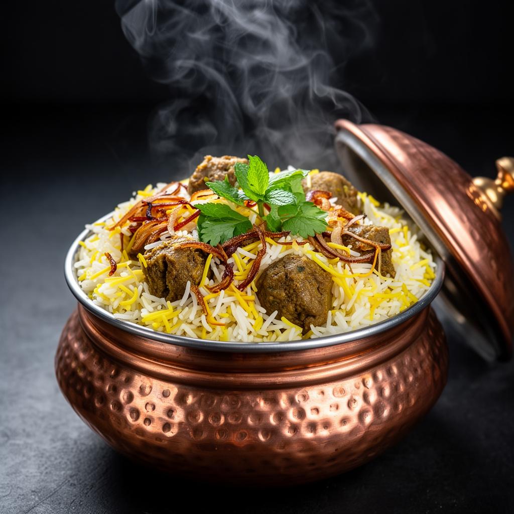 Mutton Dum Biryani